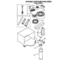 Whirlpool ACQ062XA0 optional parts (not included) diagram