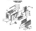 Whirlpool ACM052XA0 cabinet diagram