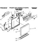 Frame and console