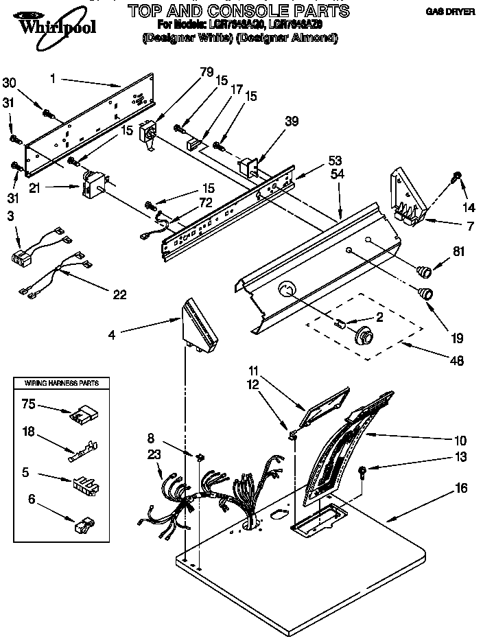 TOP AND CONSOLE