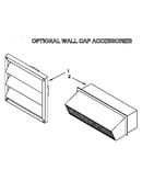 Optional wall cap accessories