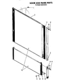 Door and panel