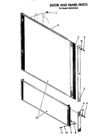 Door and panel