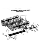 Upper rack and track