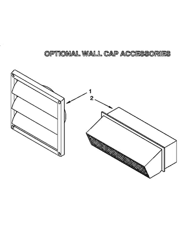 Optional wall cap