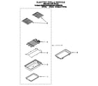 Whirlpool RC8900XXW0 electric grille module diagram
