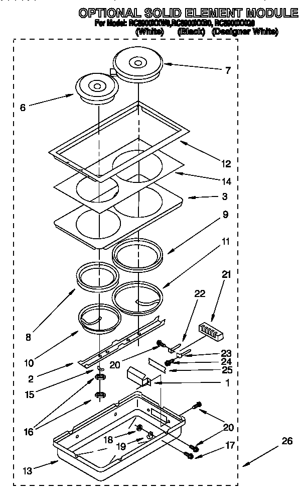 Optional solid element module