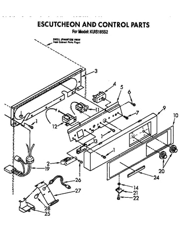 Escutcheon and control
