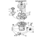 KitchenAid KUDI21DS1 pump and motor diagram