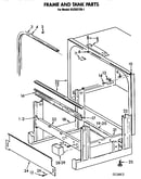 Frame and tank