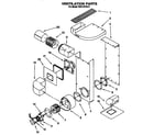 Whirlpool RS373PXWT0 ventilation diagram