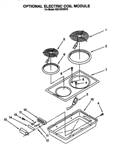 Optional electric coil module