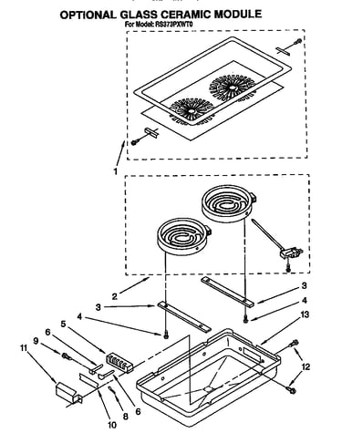 Optional glass ceramic module