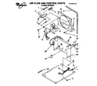 Whirlpool AD0252XA0 air flow and control diagram