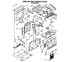 Whirlpool RH123A1 airflow and control diagram