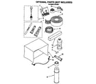 Whirlpool RH123A1 optional parts (not included) diagram