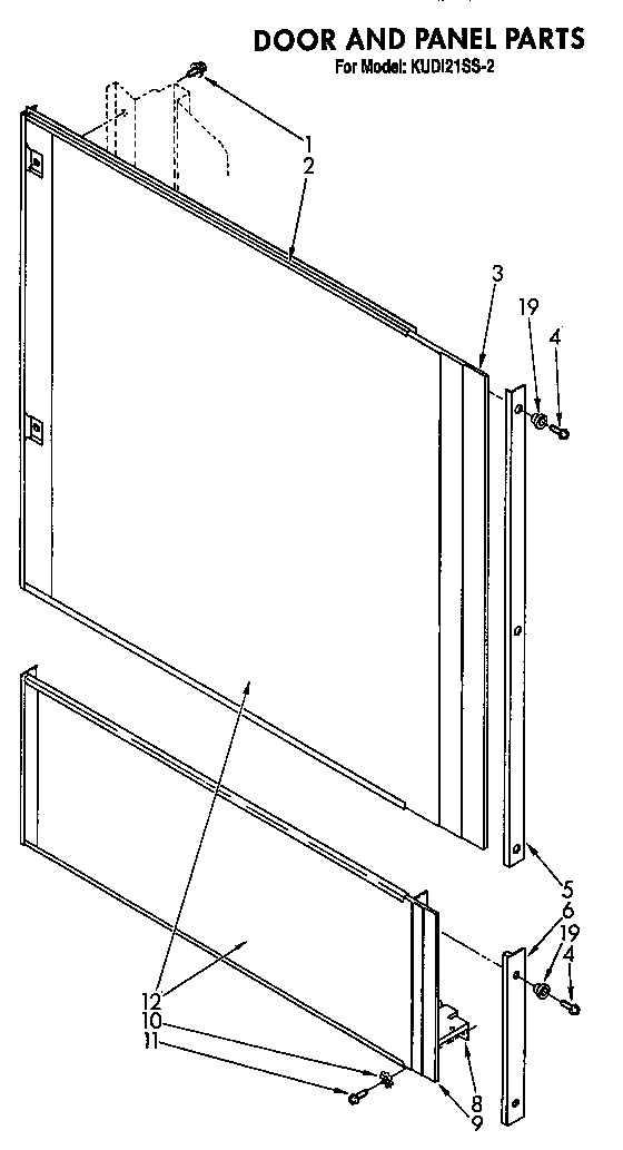 Door and panel