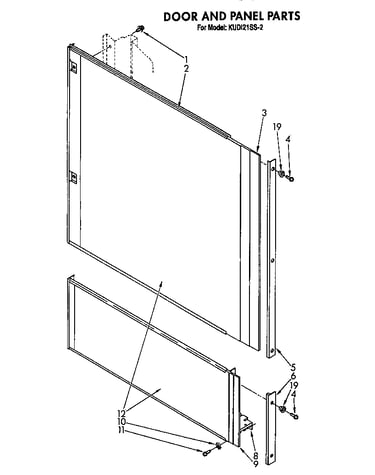 Door and panel