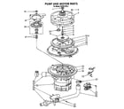 KitchenAid KUDI21SS2 pump and motor diagram