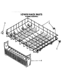 Lower rack