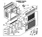 Whirlpool RH203A cabinet diagram
