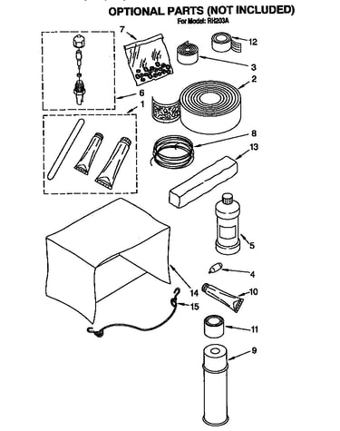 Optional parts (not included)