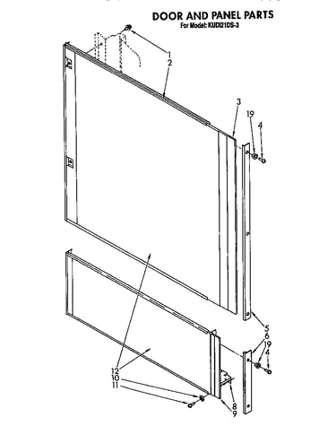 Door and panel