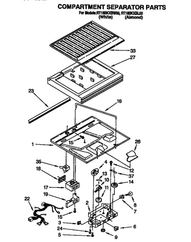Compartment separator