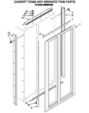 Cabinet trims and breaker trim