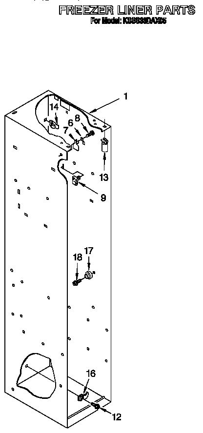 Freezer liner