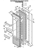 Refrigerator door