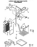 Lower unit and tube