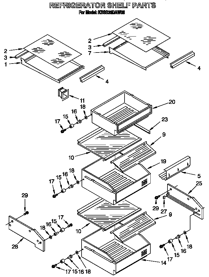 REFRIGERATOR SHELF