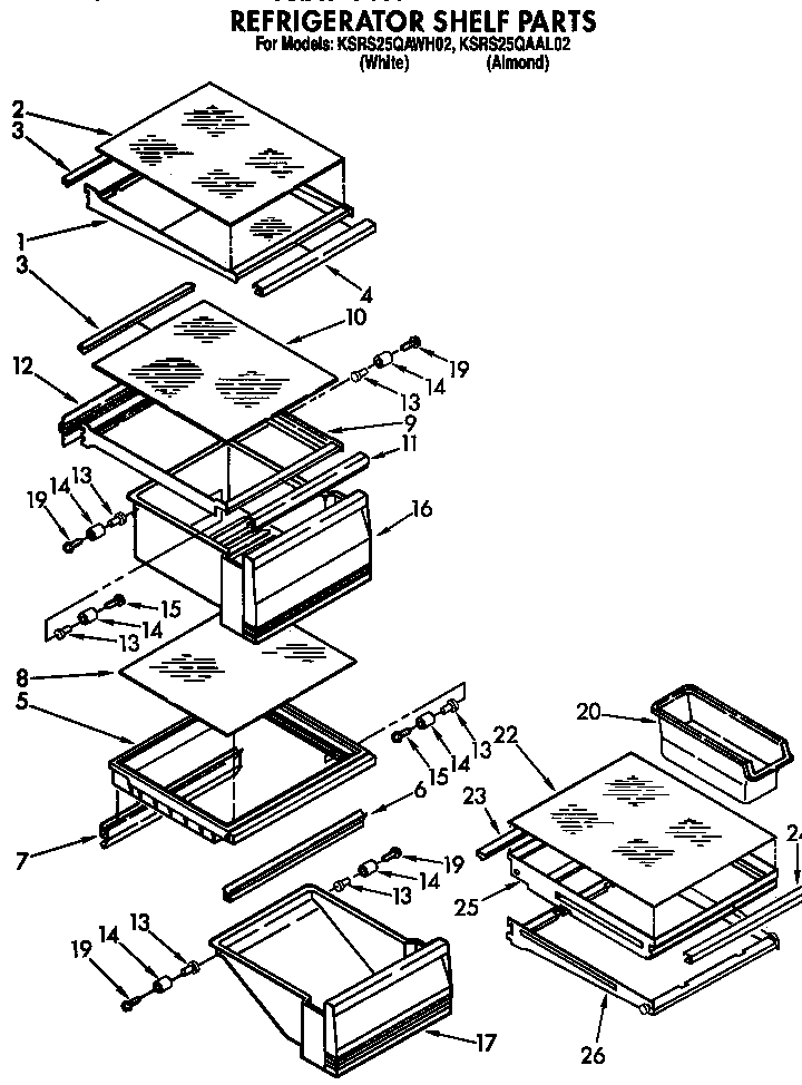 Refrigerator shelf