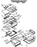 Refrigerator shelf