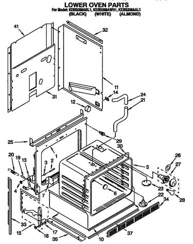 Lower oven