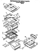 Refrigerator shelf