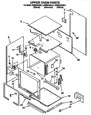 Upper oven