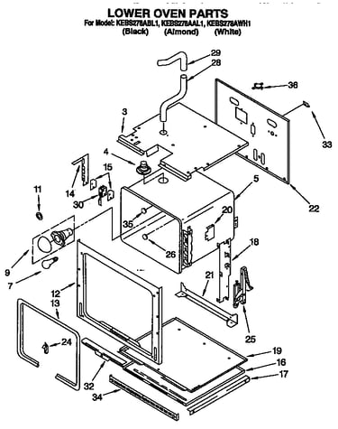 Lower oven