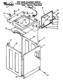 Top and cabinet