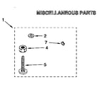 Whirlpool LLN8233BW0 miscellaneous diagram