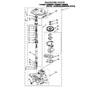 Whirlpool LLN8233BQ0 gearcase diagram