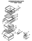 Refrigerator shelf