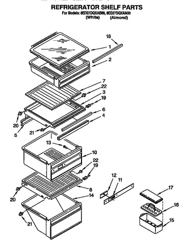 Refrigerator shelf