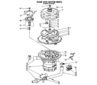 KitchenAid KUD121SS1 pump and motor diagram