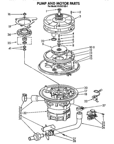 Pump and motor