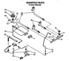 Roper FGS397XW0 manifold diagram