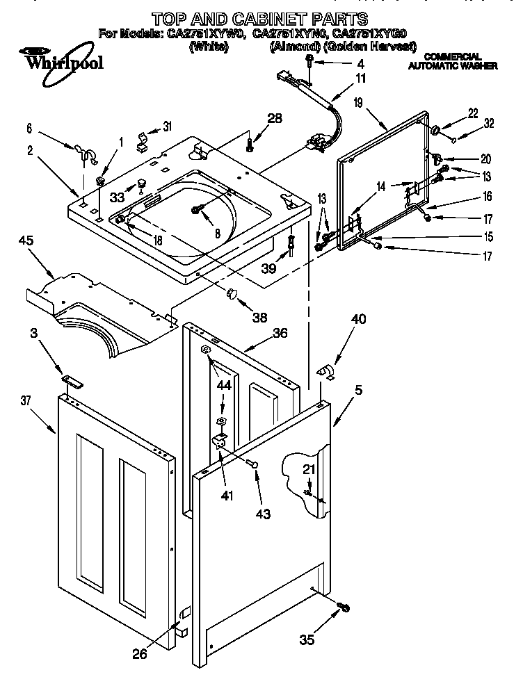 TOP AND CABINET