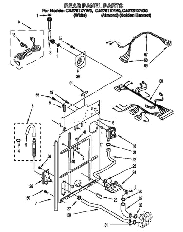 Rear panel