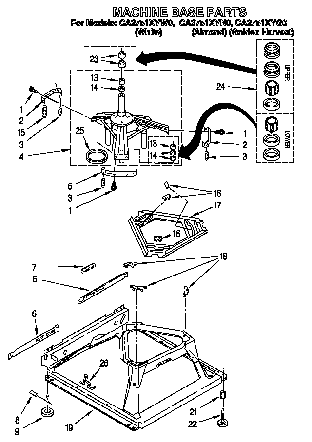 Machine base